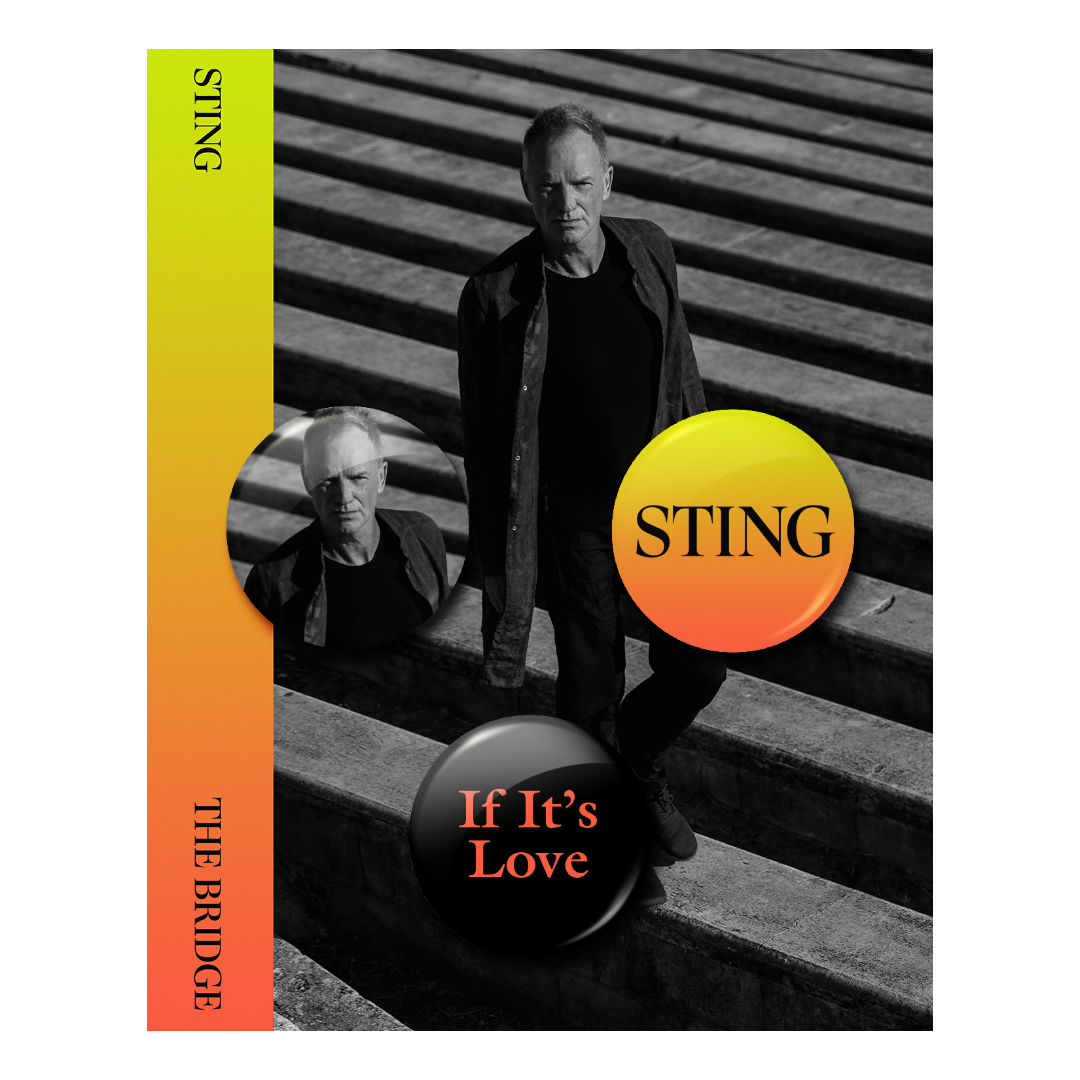 Sting Button If It's Love Button Set - Sting