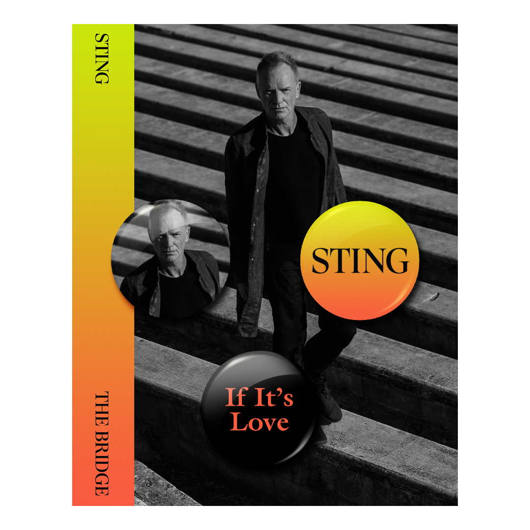 Sting - If It's Love Button Set